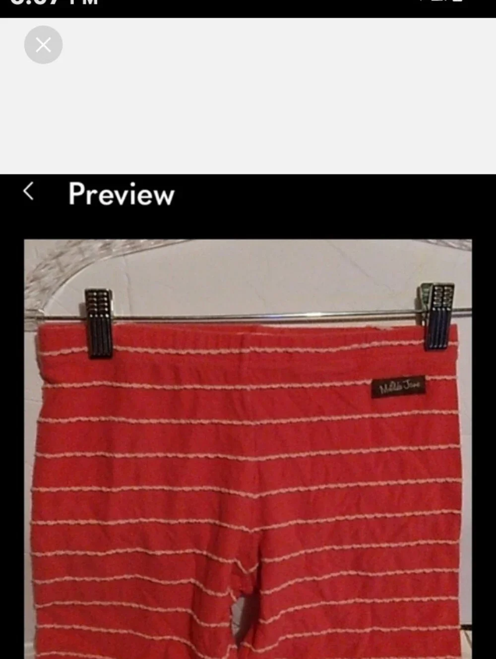 2#Matilda Jane Girls Pink Striped & VineYard Bines Patterned Leggings Set
